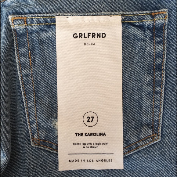 GRLFRND Karolina High-Rise Skinny Jean - Picture 7 of 7
